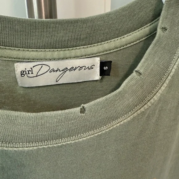 Anthropologie/Girl Dangerous graphic tee - Picture 4 of 4